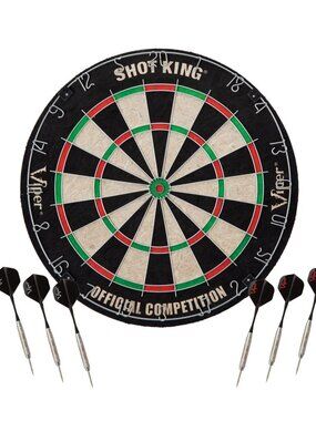 Viper Shot King Sisal Dartboard – Brand New